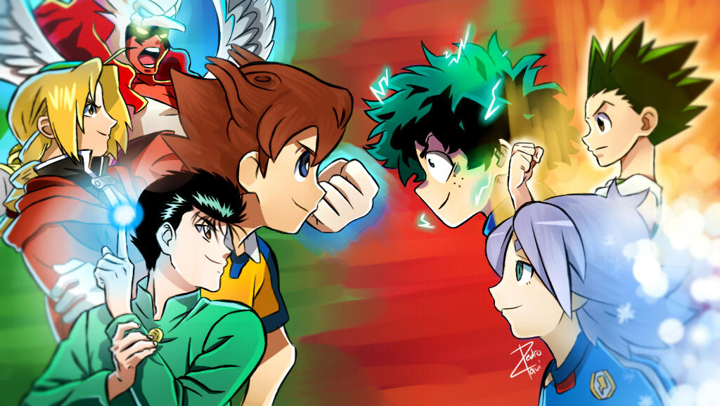 Anime Rivals by PedroDavi on DeviantArt