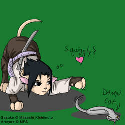 Shippuden Neko: Sasuke