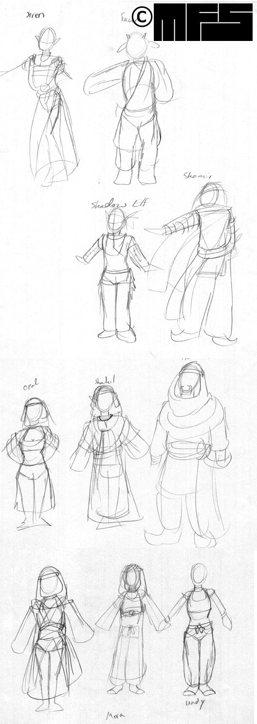 LOH: costume concepts