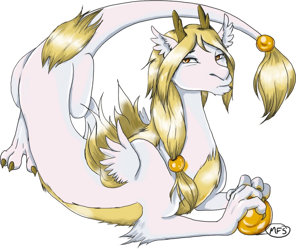Jiro's Dragon Form by modesty
