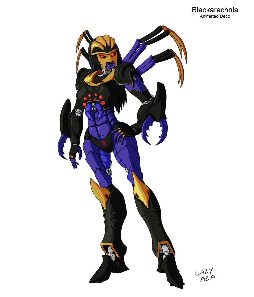 Blackarachnia - TFAnimated