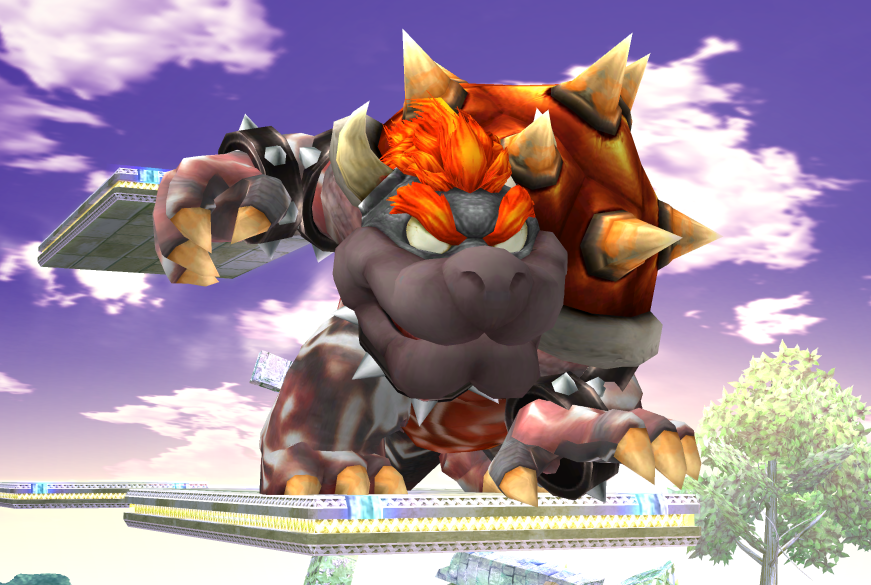 Brawl Mod- Strikers Charged Bowser