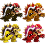 Smash Bros. Bowser Palettes (Mario and Luigi: DT)