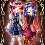 goth lolita sisters -- colored