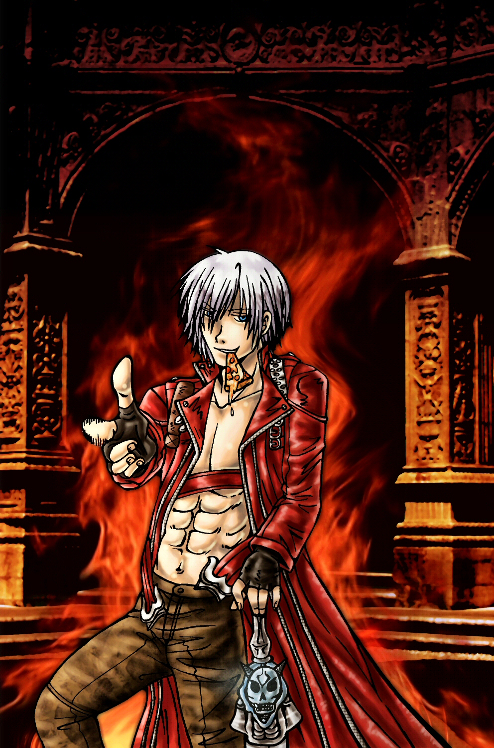 Dante in flame DMC3