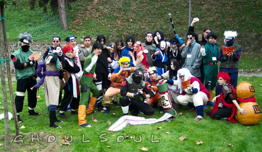 cosplay: Naruto great group