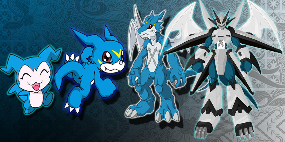 Exermon Evolution Exveemon Digivolve/Evolution Line by Ansharbrute on DeviantArt