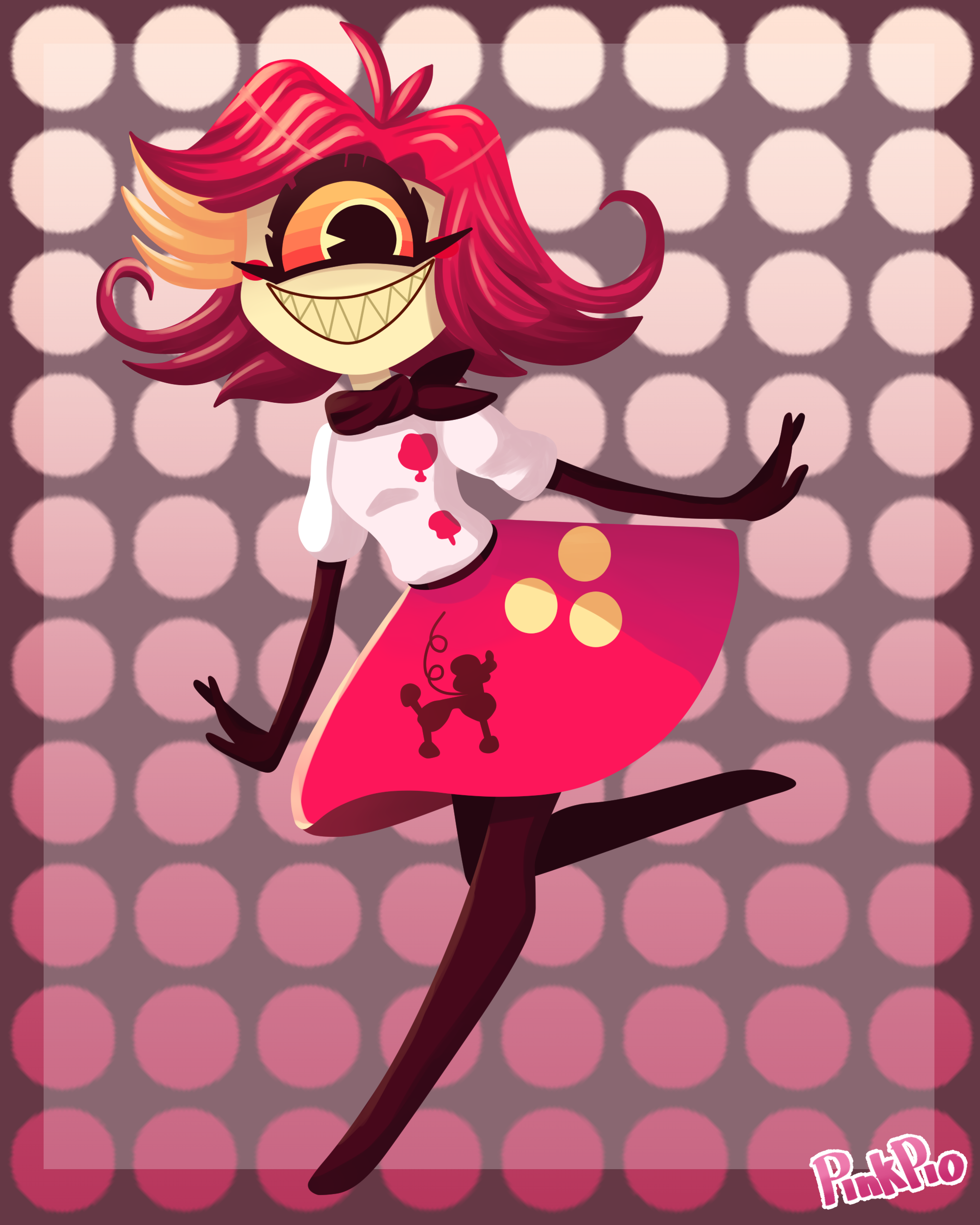 Niffty Desktop Niffty - Hazbin Hotel by PinkPio on DeviantArt