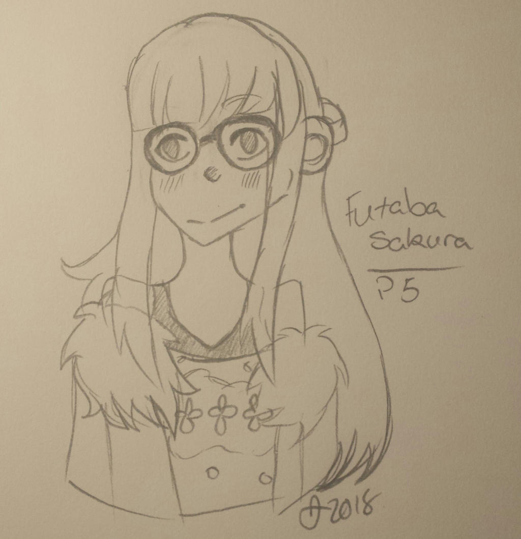 {FANART} Futaba p5 by Ambymation on DeviantArt