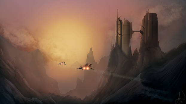 Sci-Fi Painting