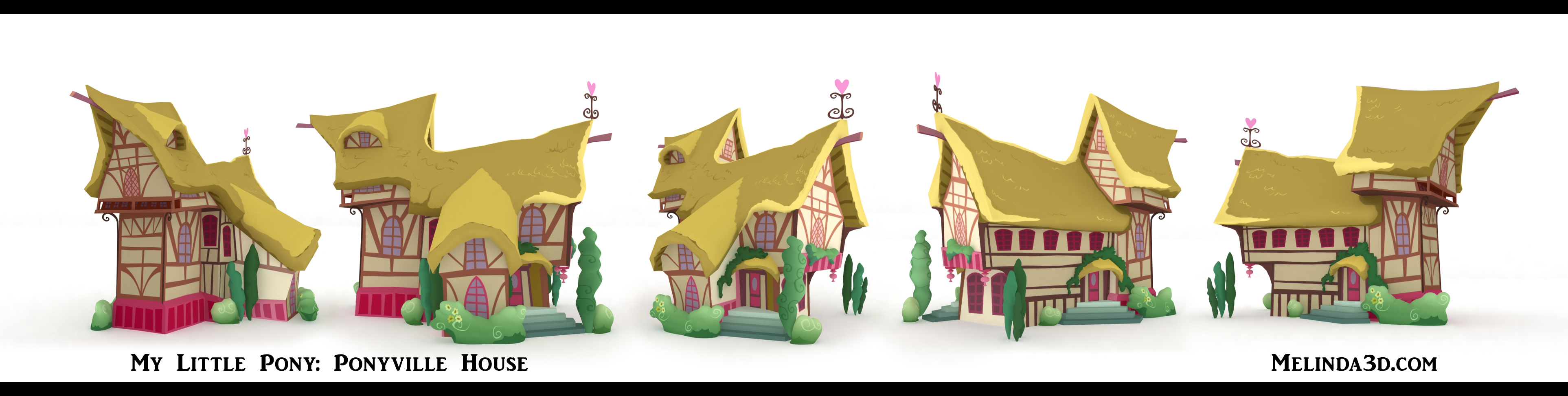 3d Ponyville Building