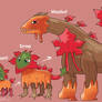 .::Fakemon - Maypelt Evo Line::.