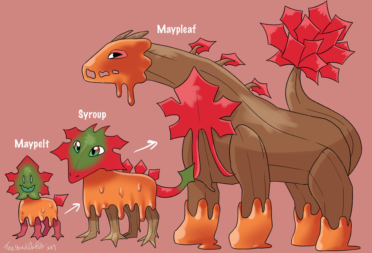 .::Fakemon - Maypelt Evo Line::.
