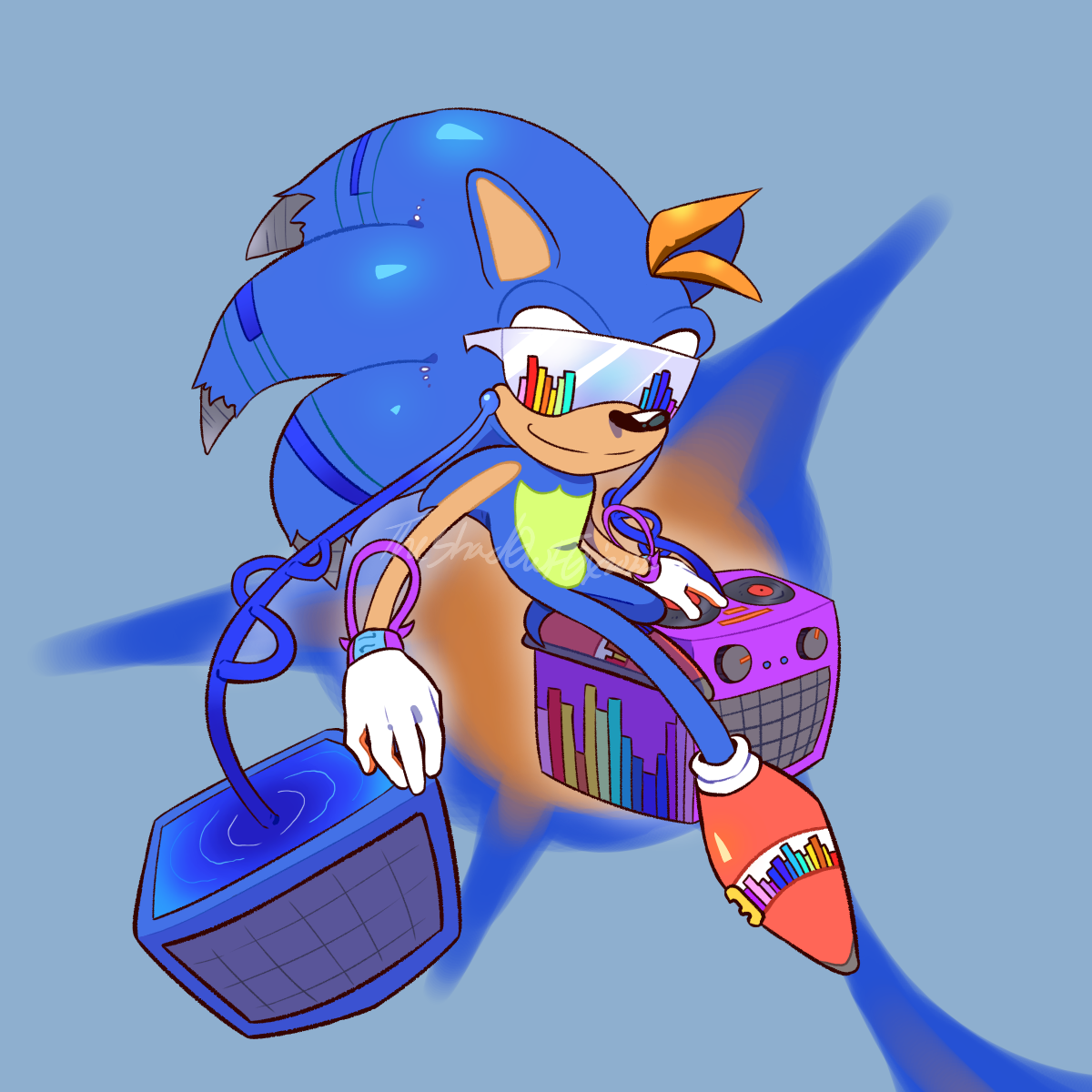 .::Techno Sonic - Redraw::.