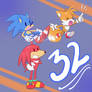 .::Sonic 32nd Anniversary::.