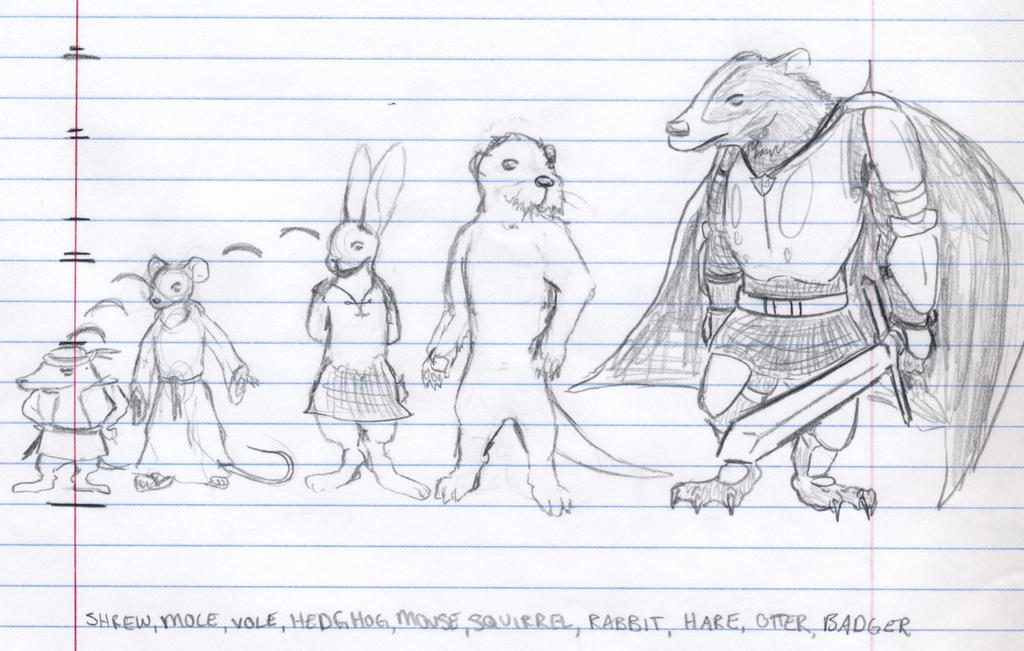 Redwall Height Comparison by Evalescia