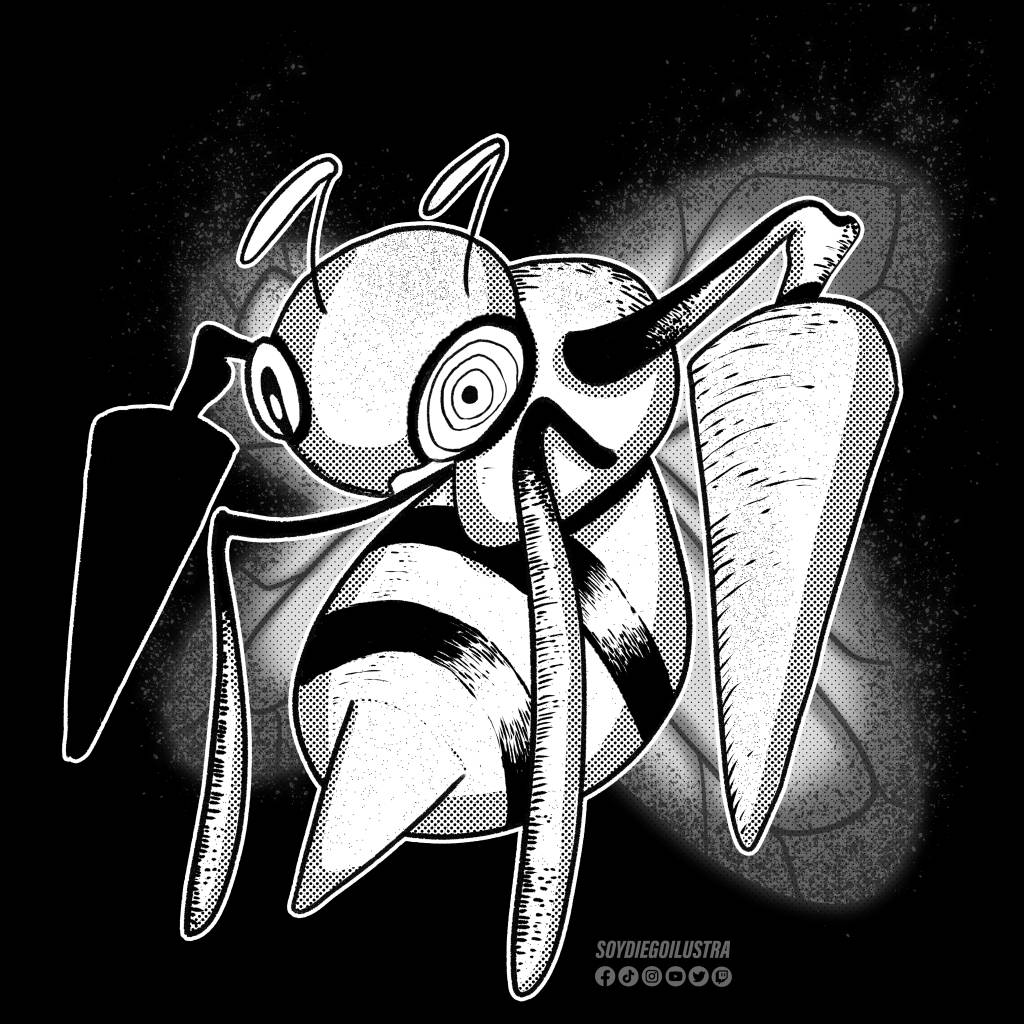 Beedrill Inflation Beedrill fanart by soydiegoilustra on DeviantArt