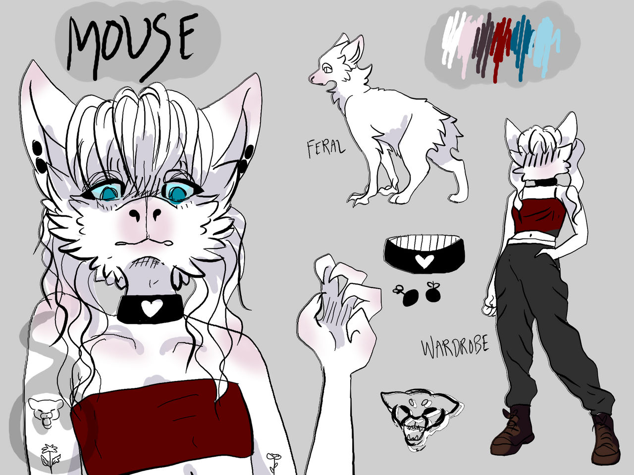 Mouse Ref by kaiuko on DeviantArt