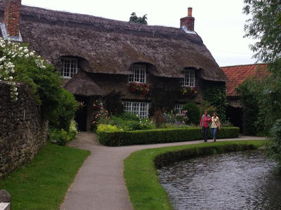 Thatched house