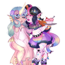 1/2 Chibi Couple For- lunathyst