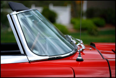 E-Type Jaguar Detail