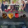 Wooden Urn-1