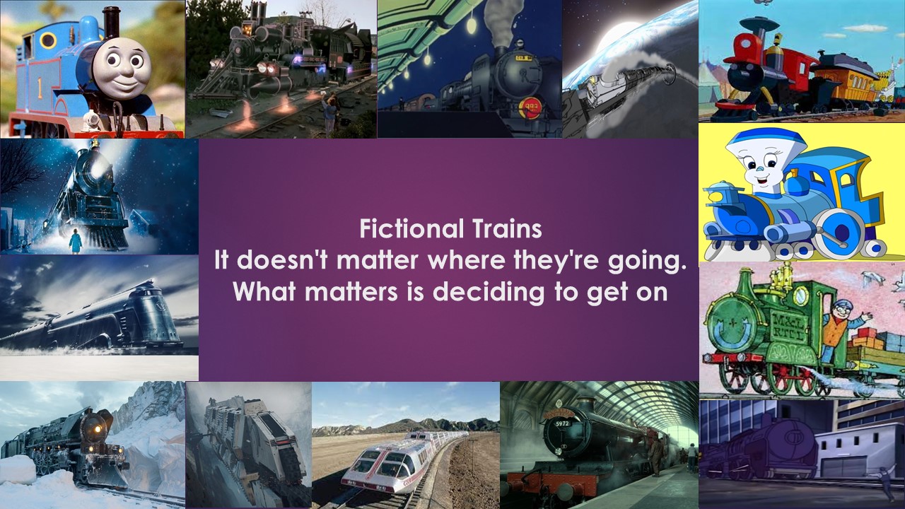 Fictional Trains by synersignart on DeviantArt