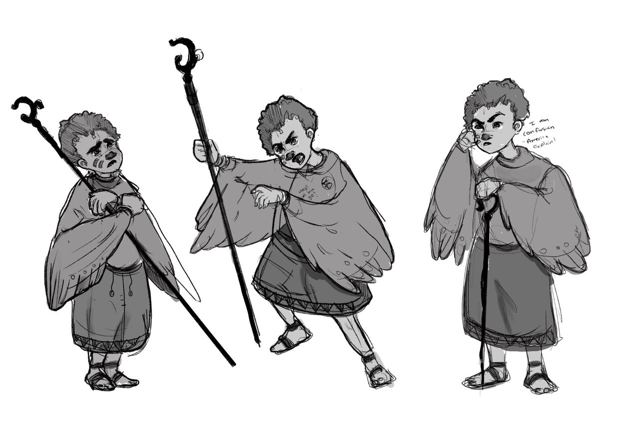 Rough Character Poses by SofiaWillow on DeviantArt