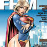 Supergirl on the Cover of FHM