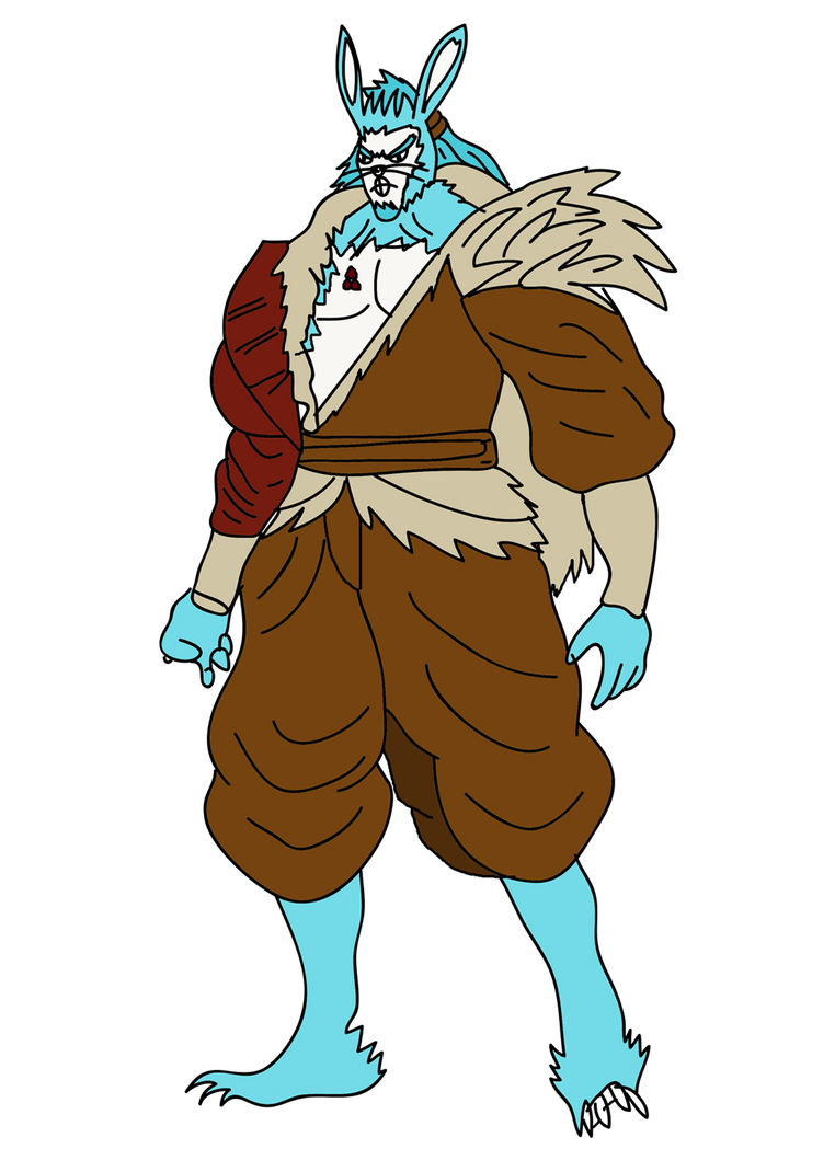 Blue Rabbit Monster Big Blue Rabbit by EJDS on DeviantArt