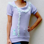 Ruffled Bunny Top by 231705