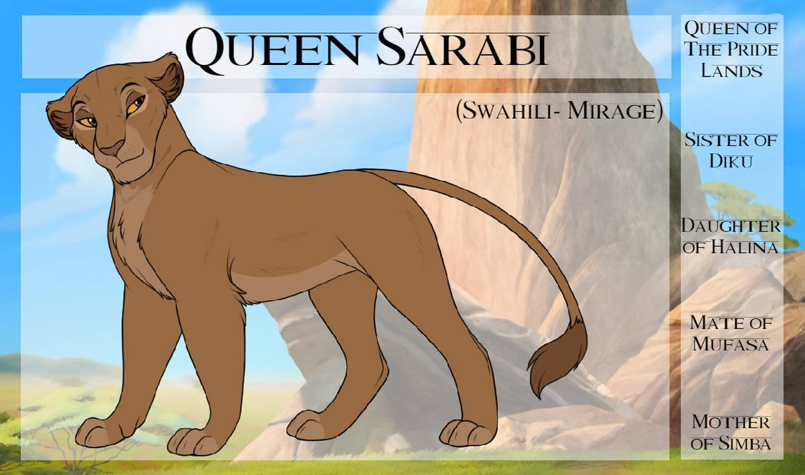 Sarabi by snini9 on DeviantArt