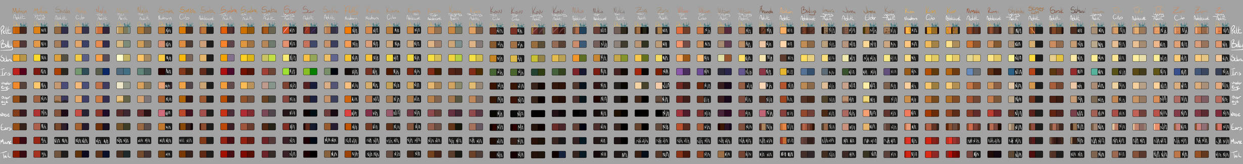 TLK: Canon Colors by snini9 on DeviantArt