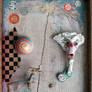 Assemblage: Colorful Creepy