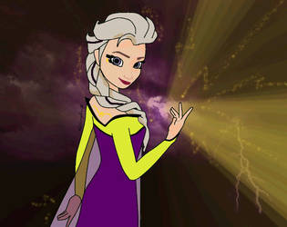 Queen Elsa: Lightning