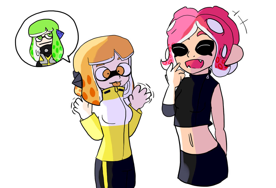 Agent 8 And 4 Chatting by reges90 on DeviantArt