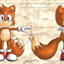 Classic Tails model sheet