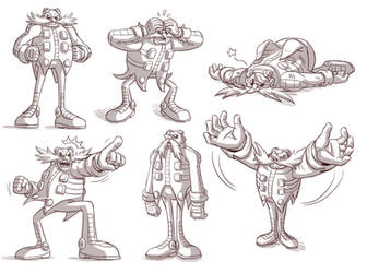 Eggman sketches