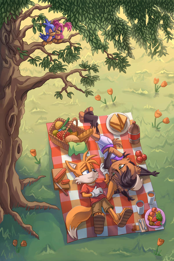 COMM: Summer Picnic by glitcher on DeviantArt