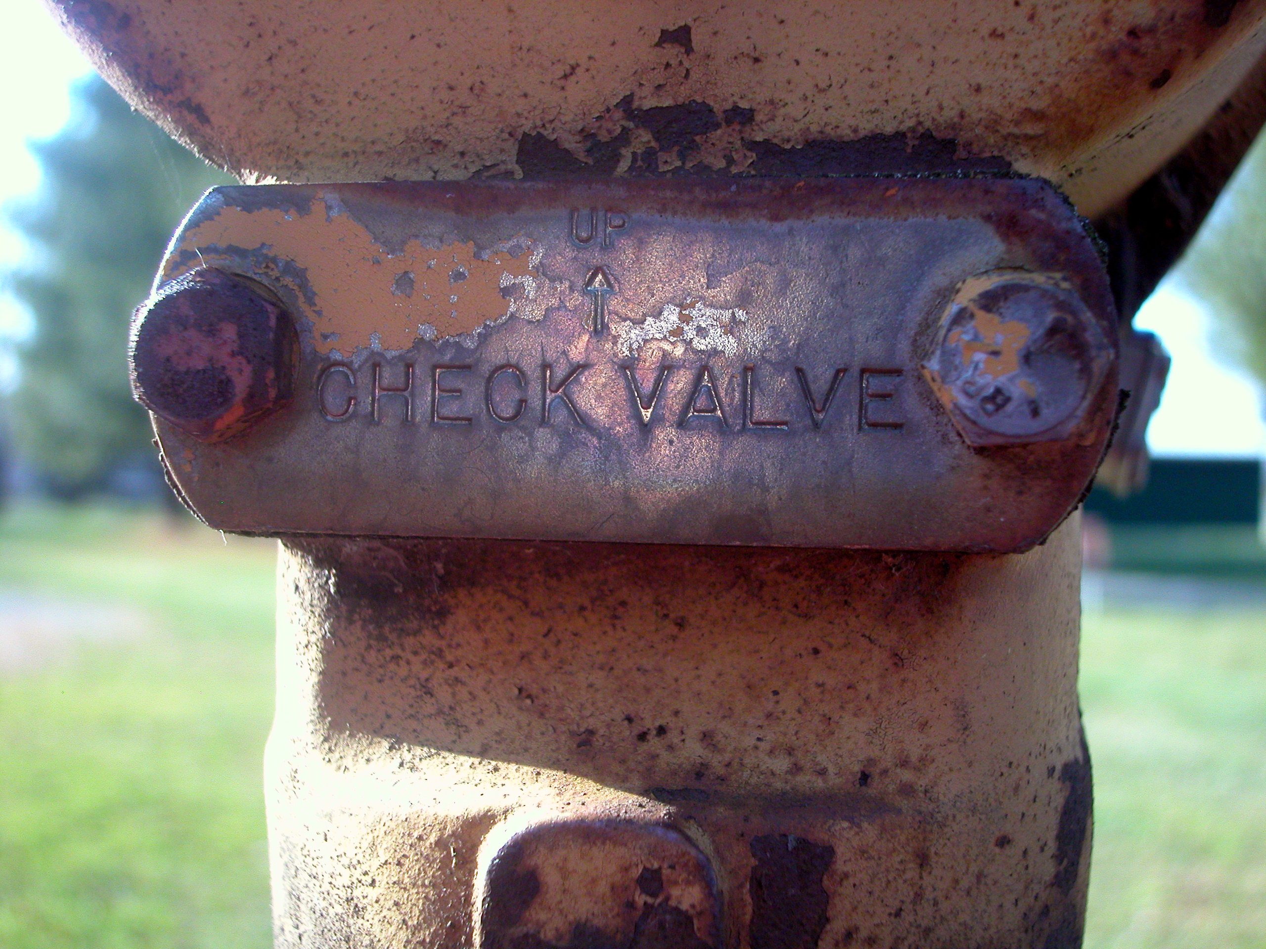 check valve