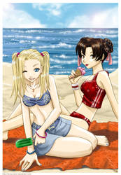 Summer--Ino and Tenten