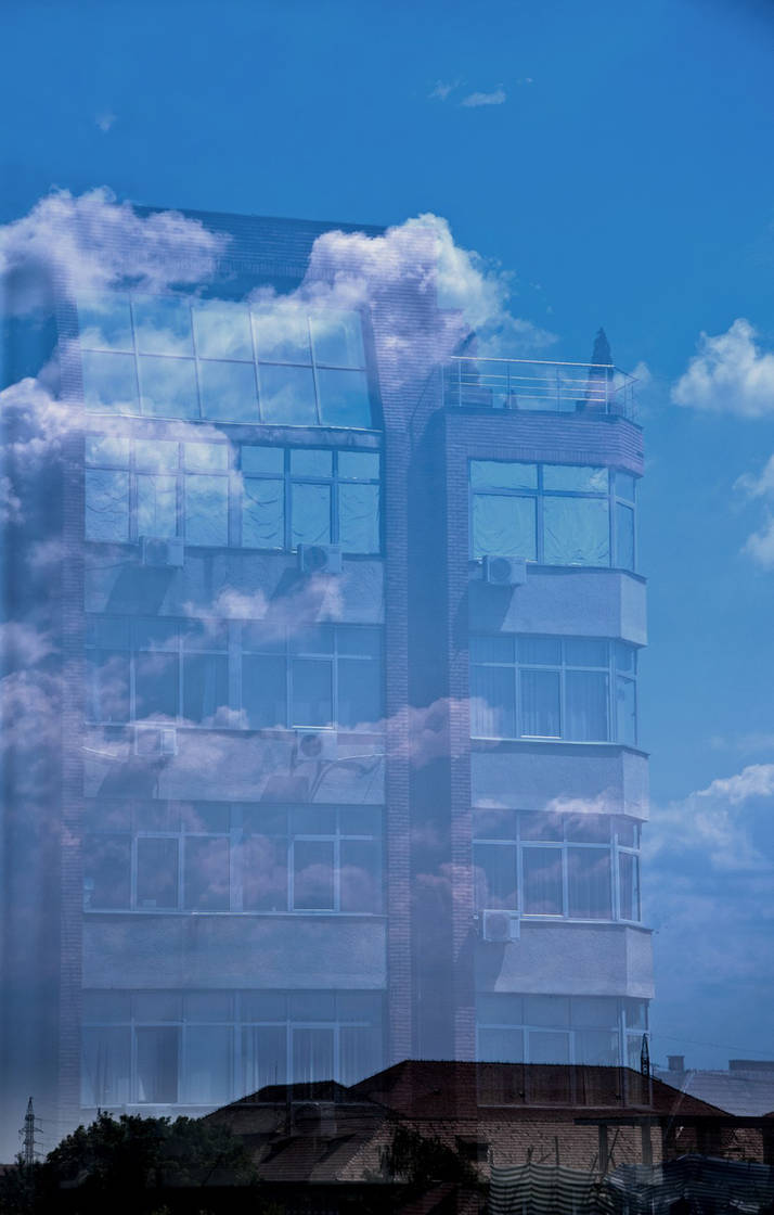 Ghost Building Large ghost building by Arth72 on DeviantArt