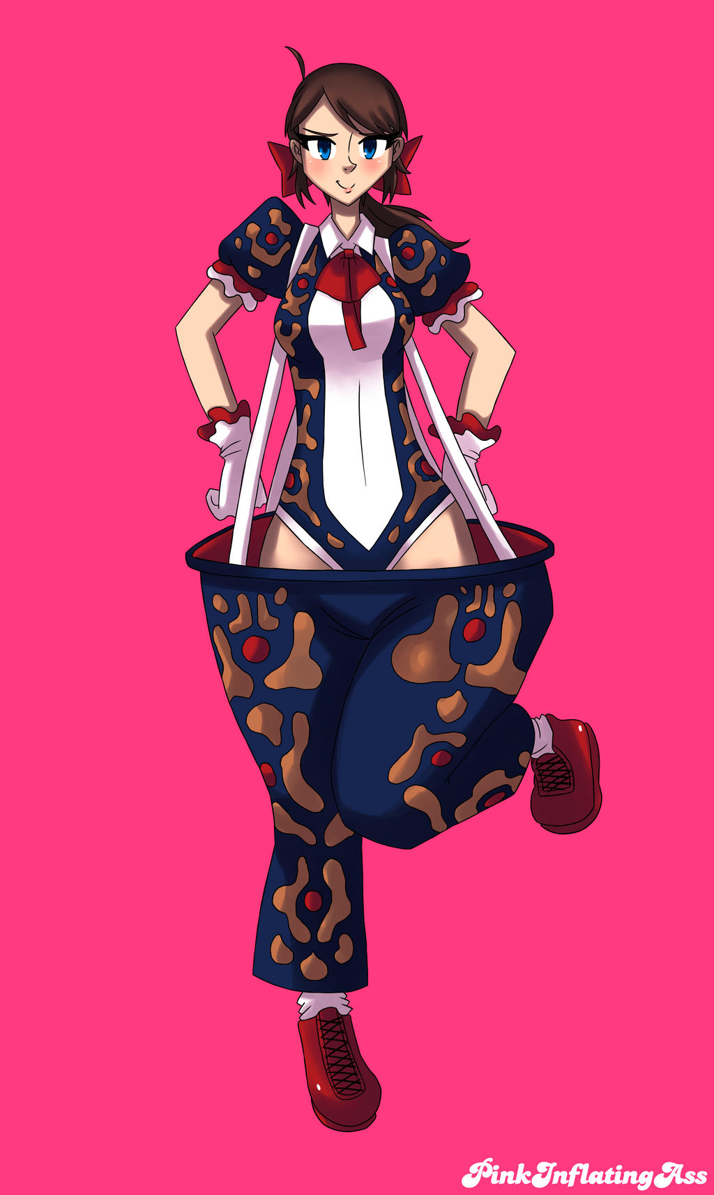 Esme Inflation Deviantart Esme Girl | Amy Fagerberg (2) by PinkInflatingAss on DeviantArt