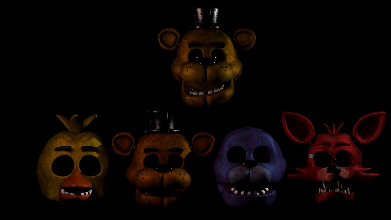 C4D  FNAF 2 W. Freddy Poster by FreeSteve007 on DeviantArt