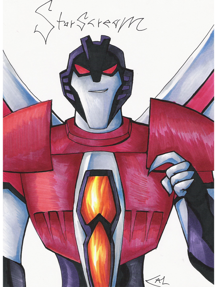 Animated Starscream