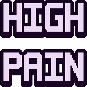 WORDMOJI :: HIGH PAIN