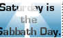 Sabbath Day Stamp