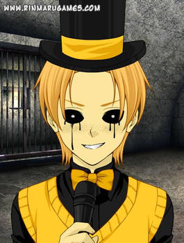 Human GOLDEN Freddy-FNaF-Mega Anime Avatar Creator