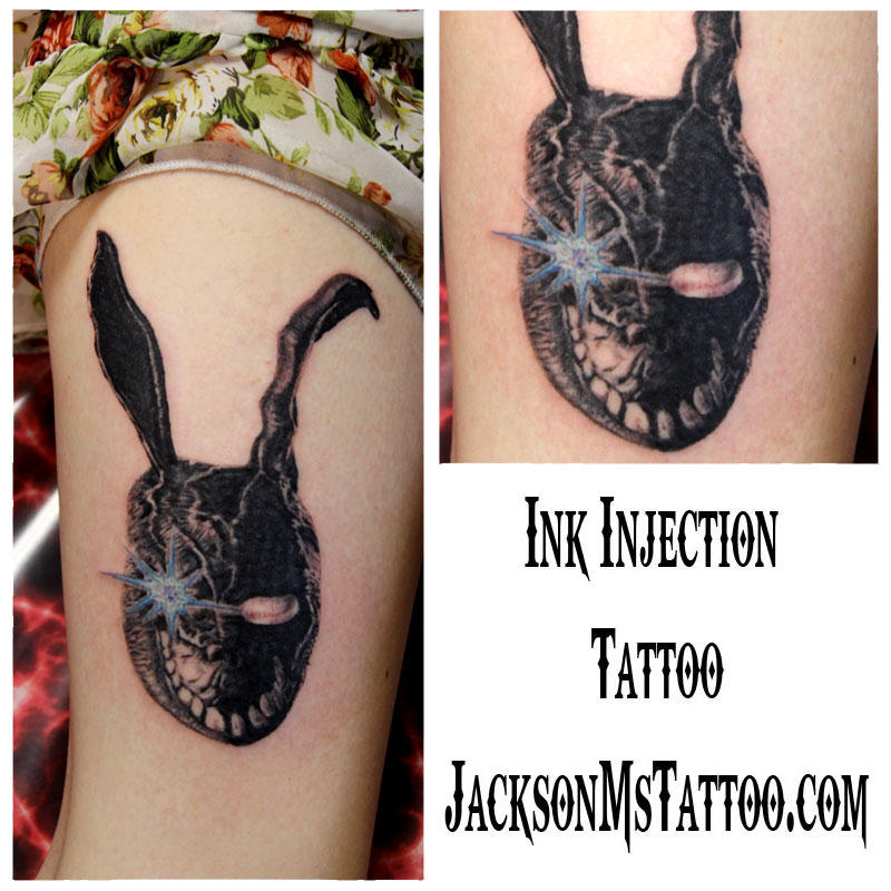 Donnie Darko Frank Tattoo by jacksonmstattoo on DeviantArt