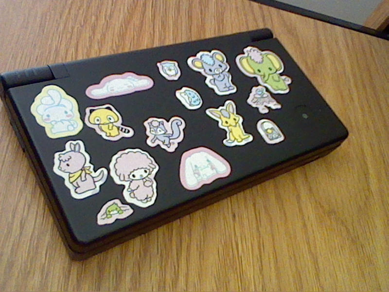 Stickerfull Nintendo DSi by KingGaby on DeviantArt